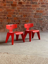 Children Red Chair - Style Design- The Mob Collective